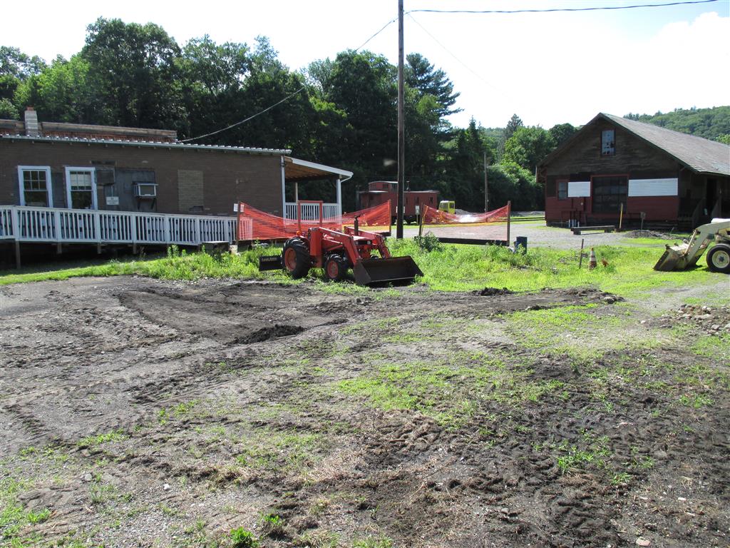 car barn progress