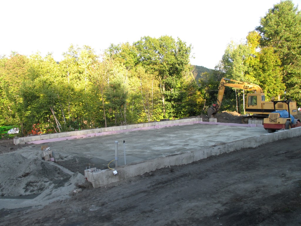 car barn progress