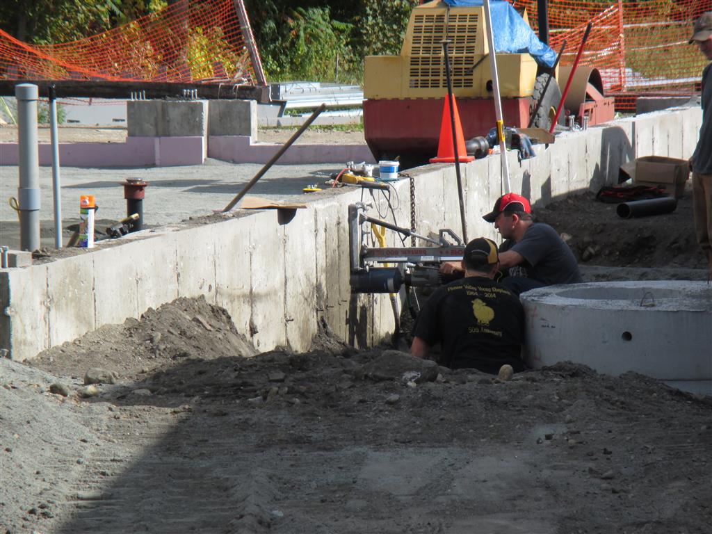 car barn progress