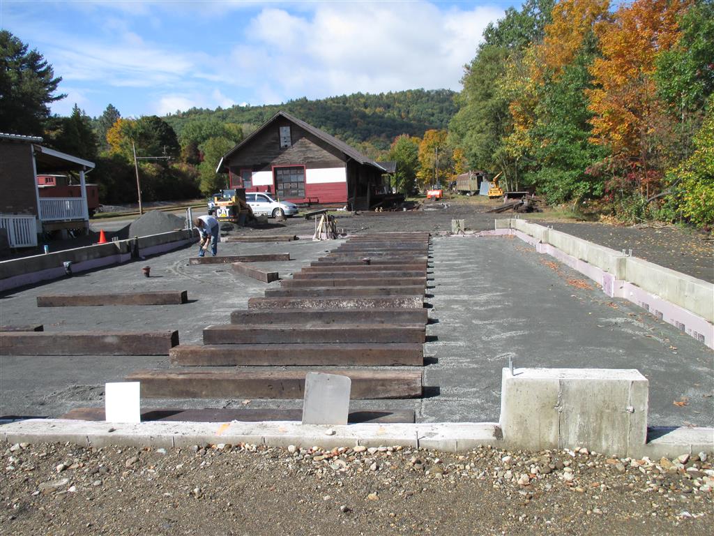 car barn progress