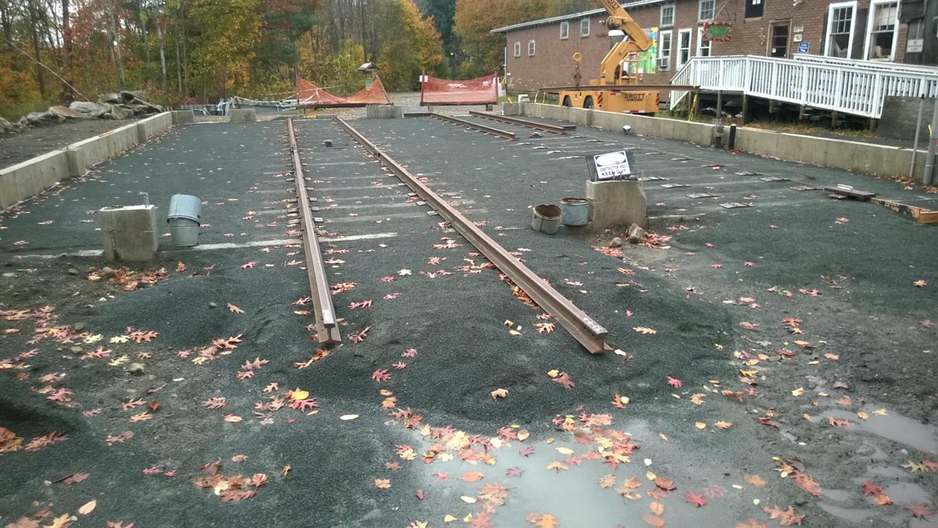 car barn progress