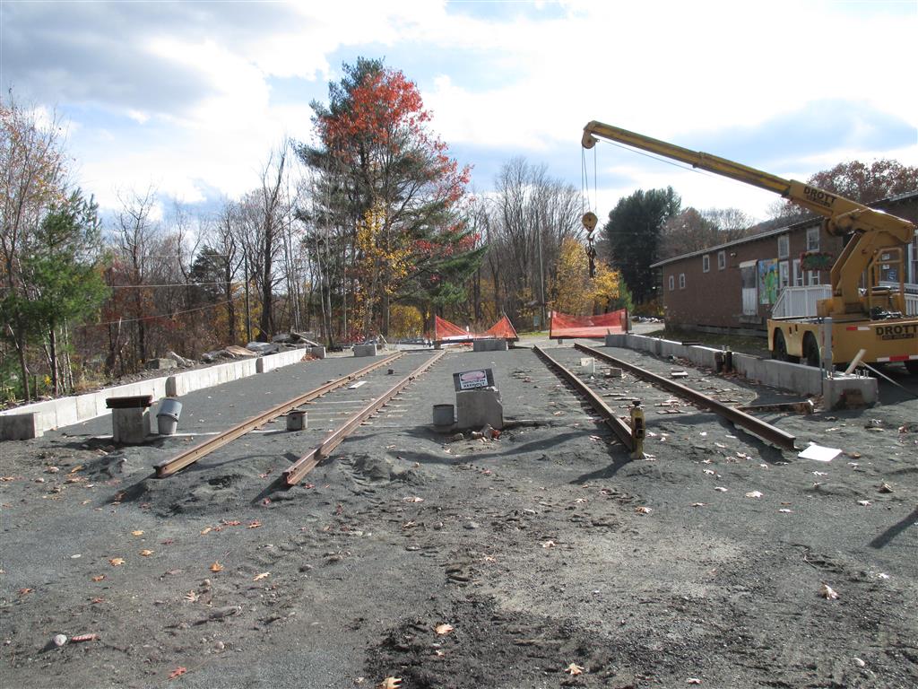car barn progress