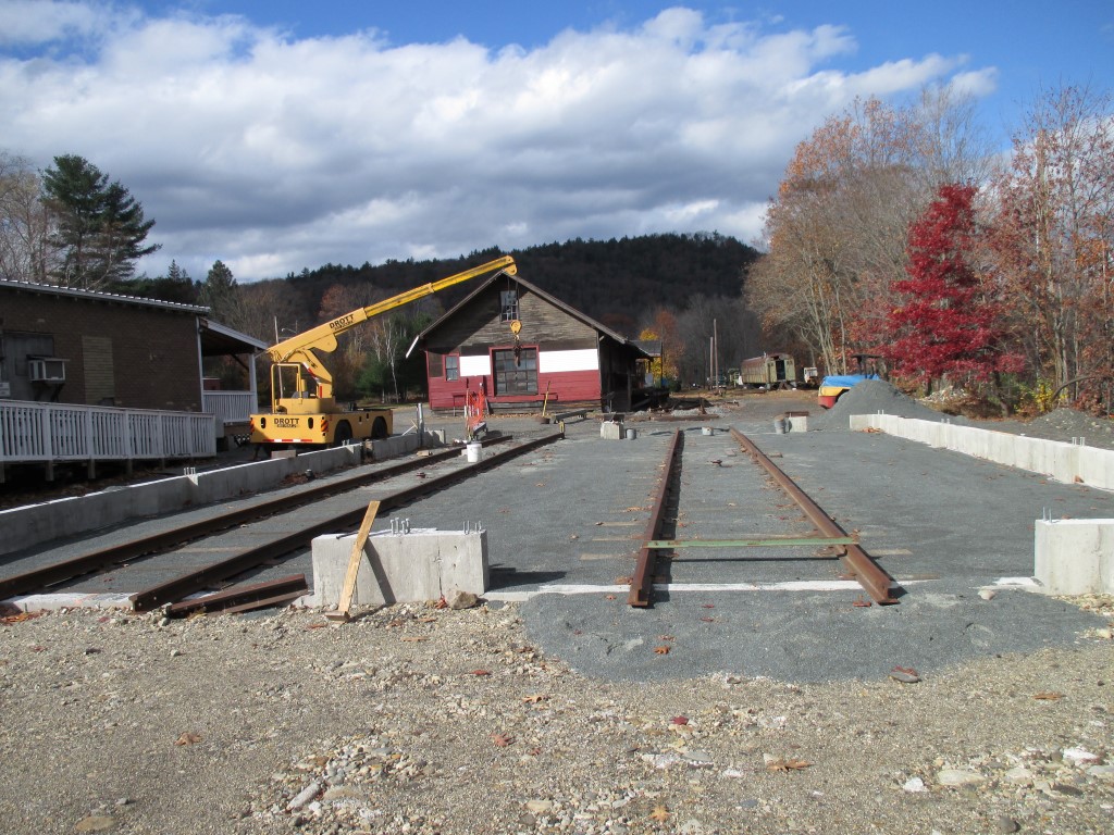 car barn progress