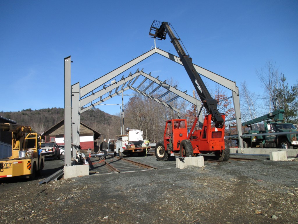 car barn progress