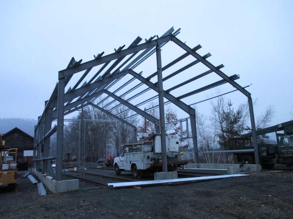car barn progress
