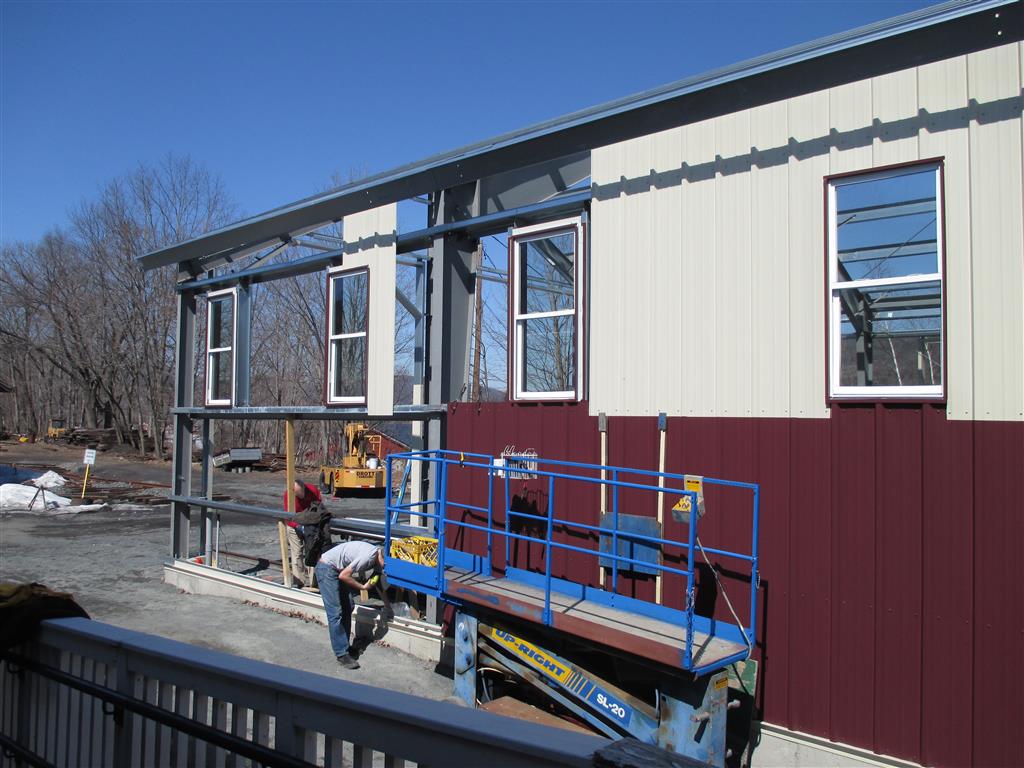 car barn progress