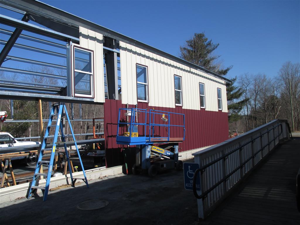 car barn progress
