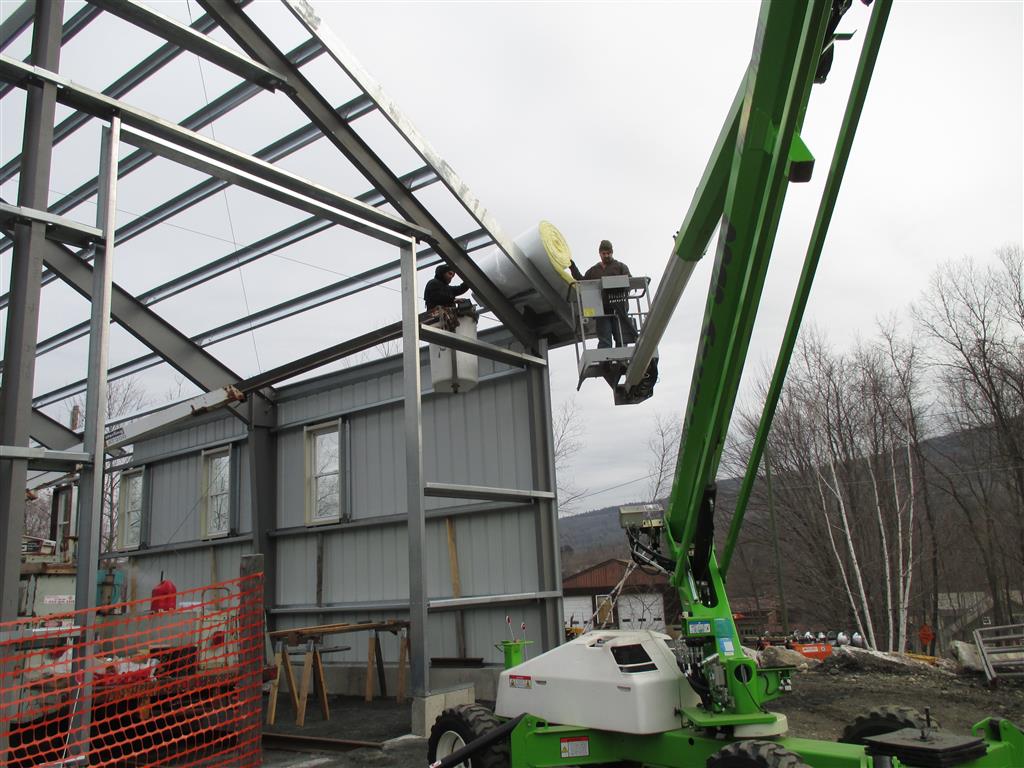 car barn progress