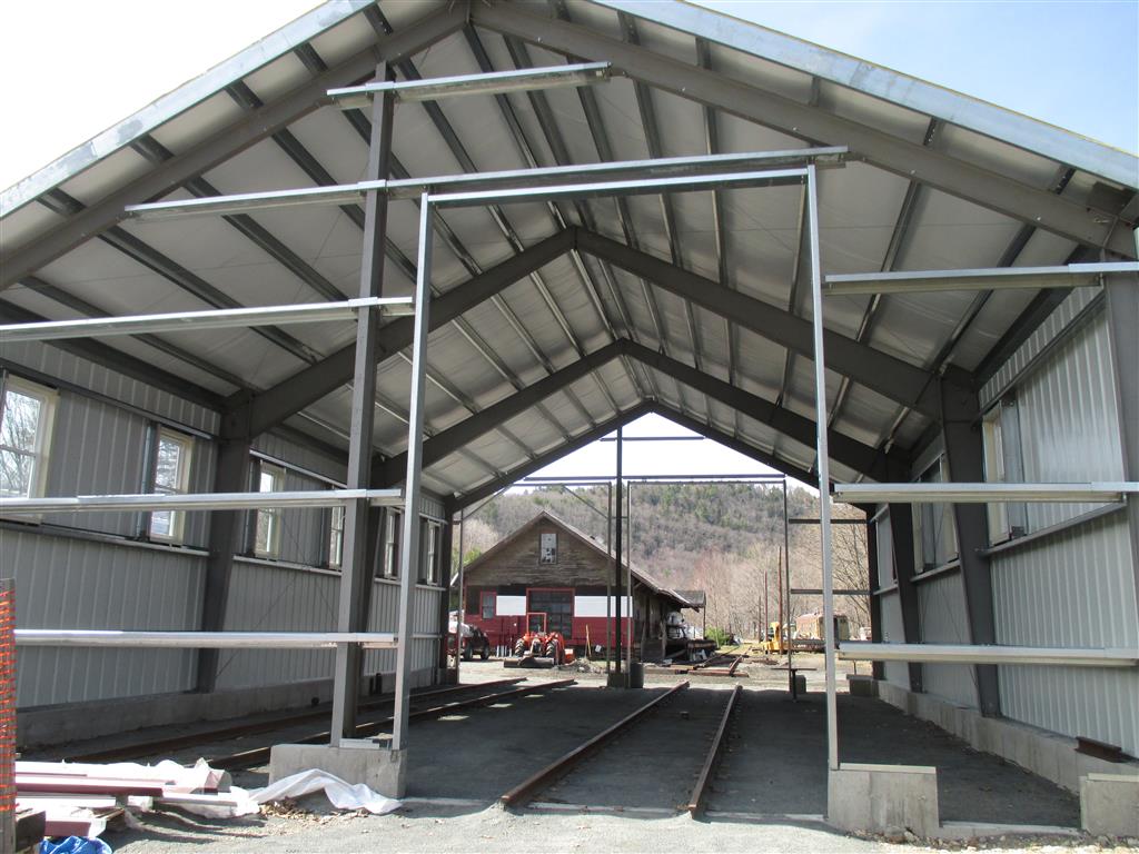 car barn progress