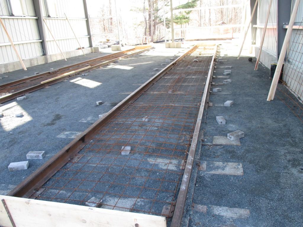 car barn progress
