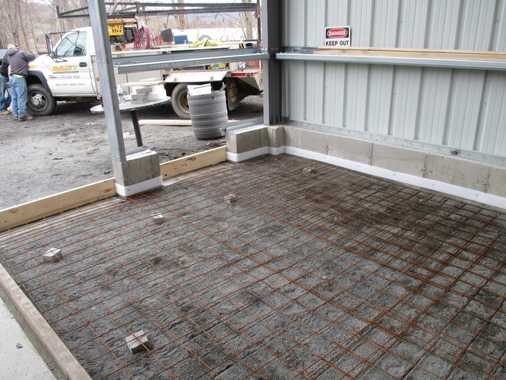 car barn progress