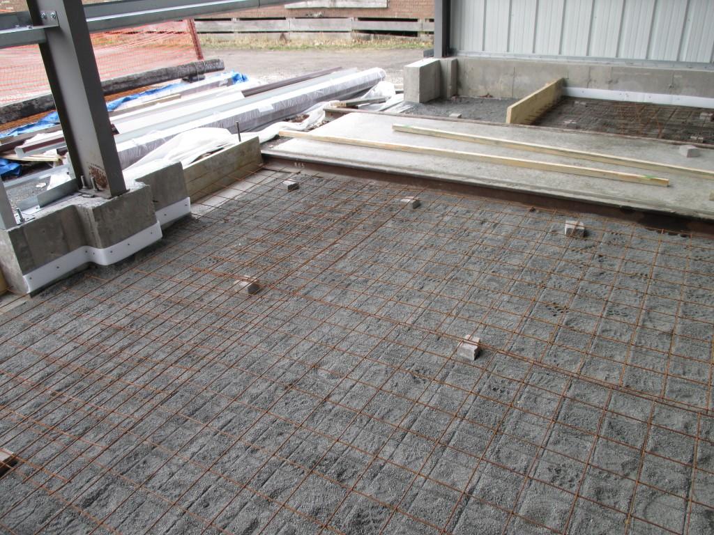 car barn progress
