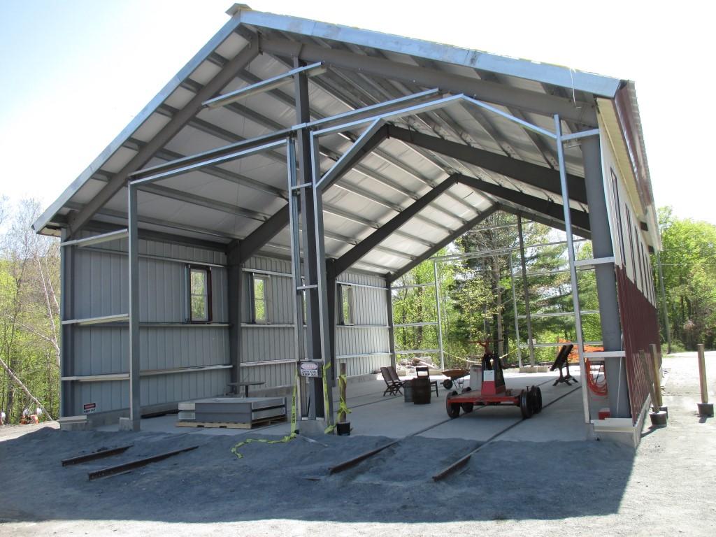car barn progress