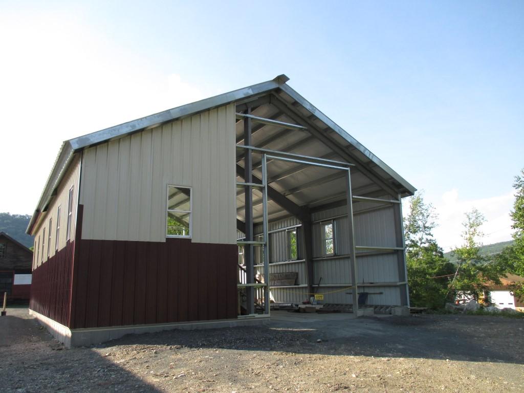 car barn progress