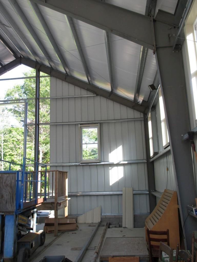 car barn progress