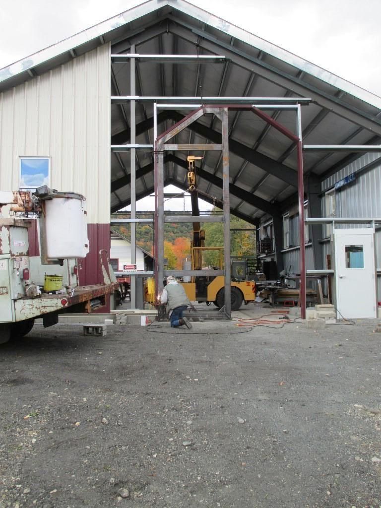 car barn progress