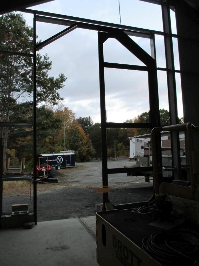 car barn progress