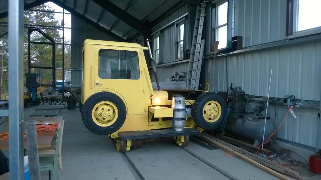 car barn progress