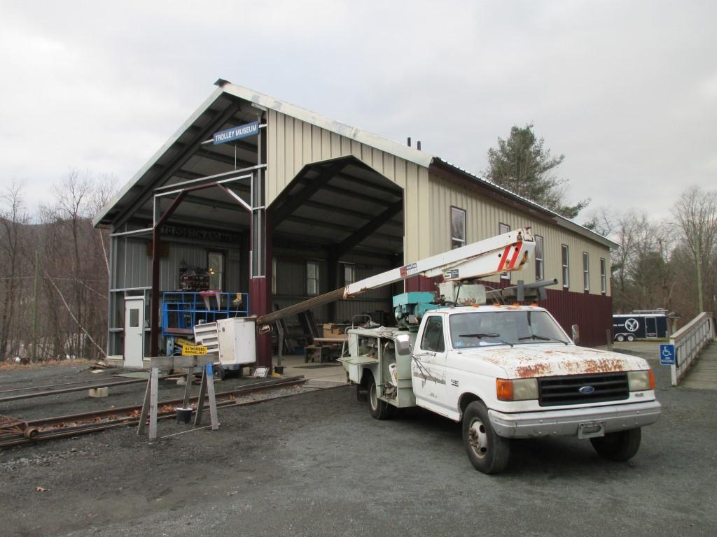 car barn progress