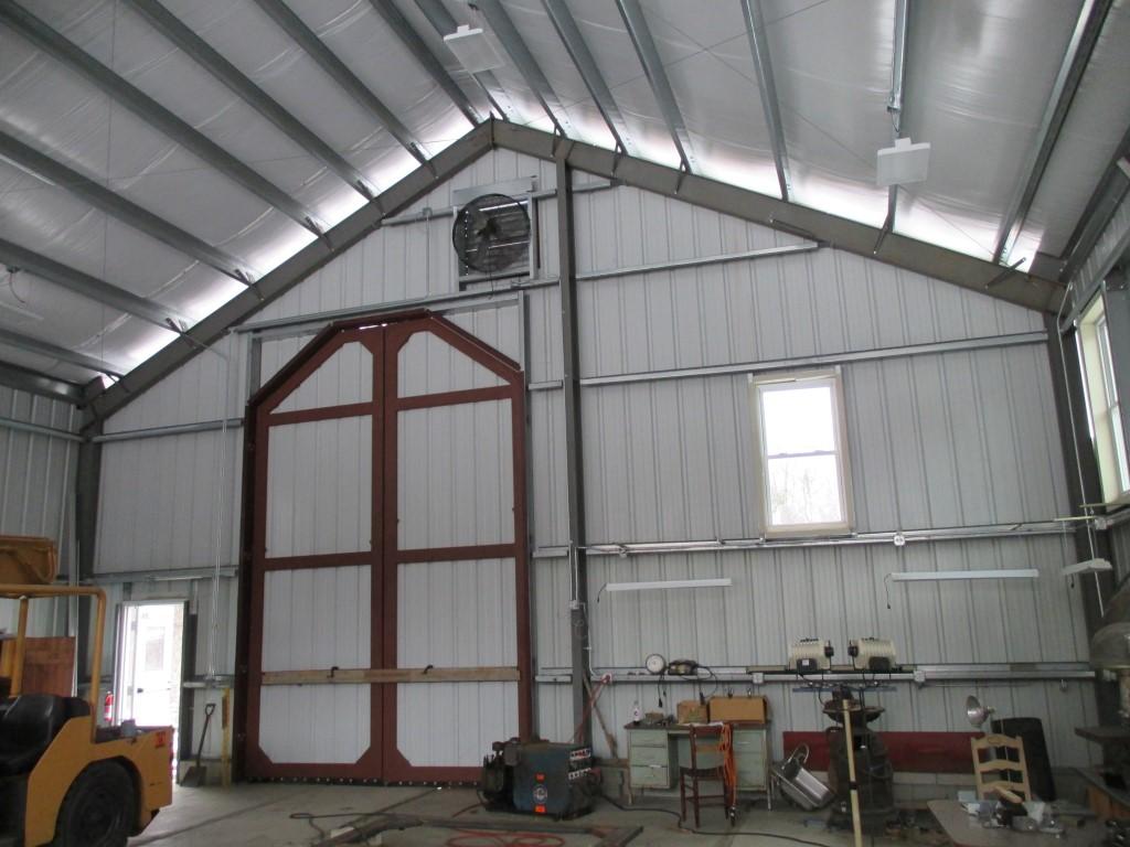 car barn progress