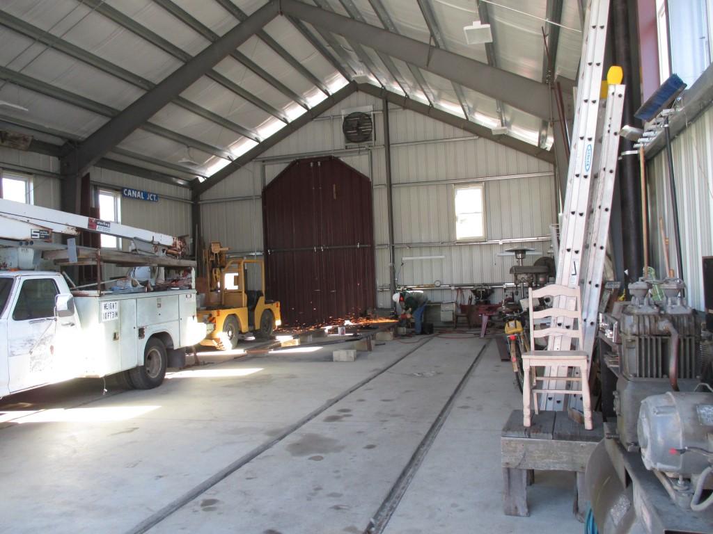 car barn progress