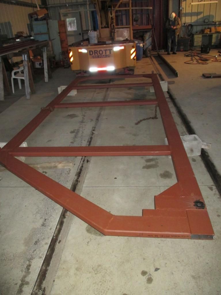 car barn progress