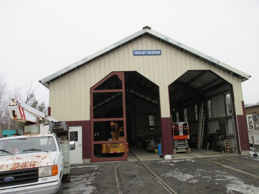 car barn progress