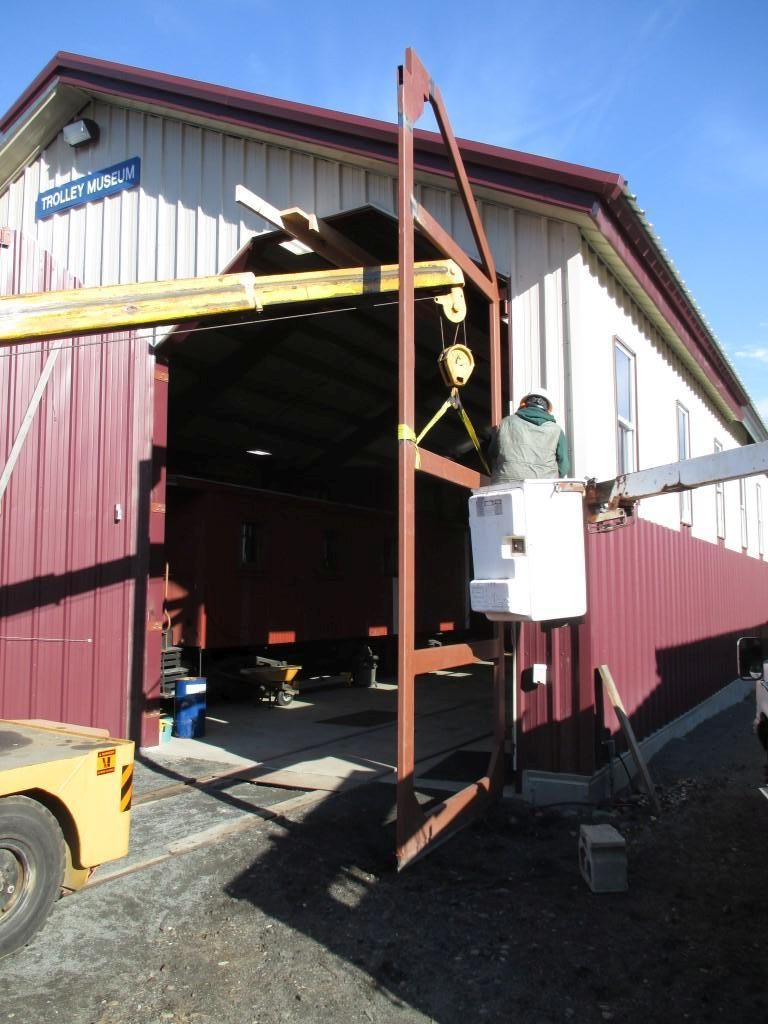 car barn progress