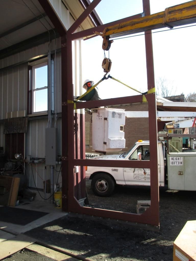 car barn progress