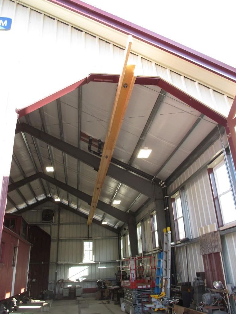 car barn progress