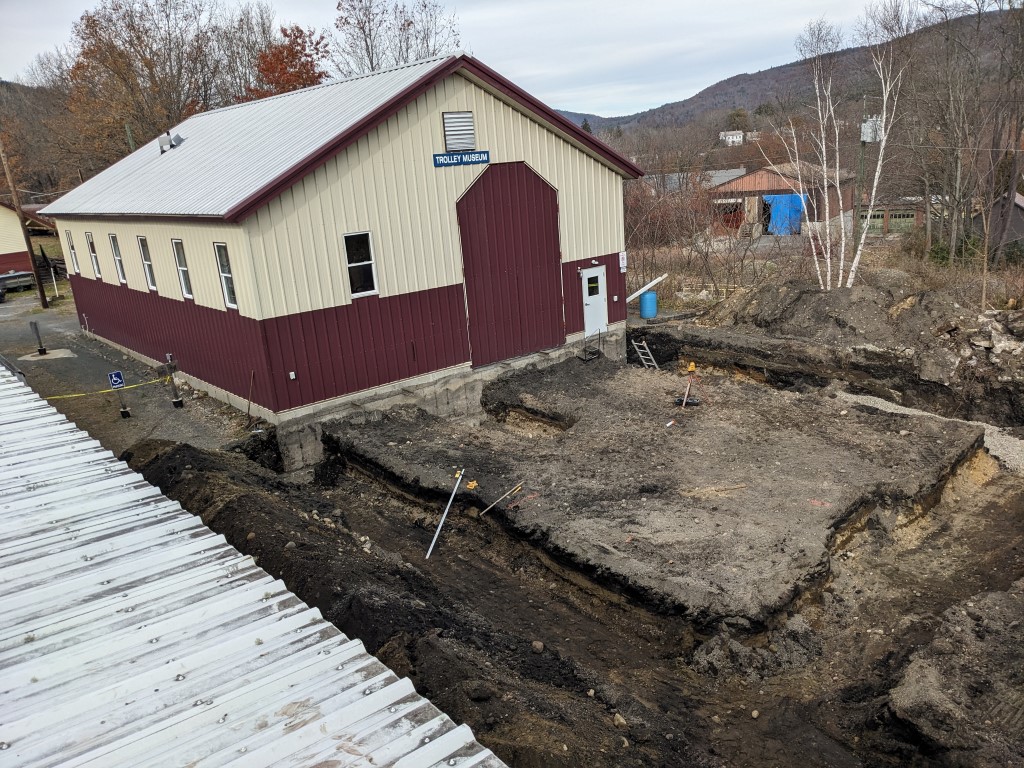 car barn progress