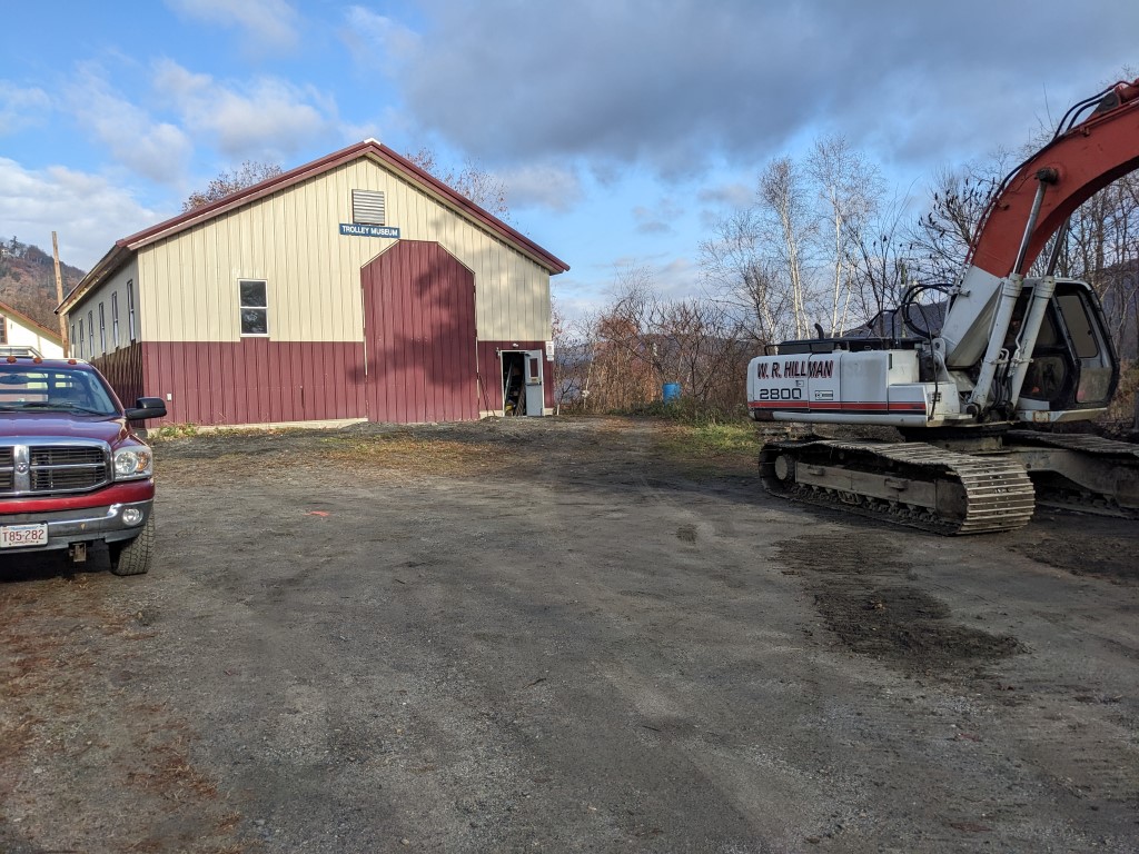 car barn progress