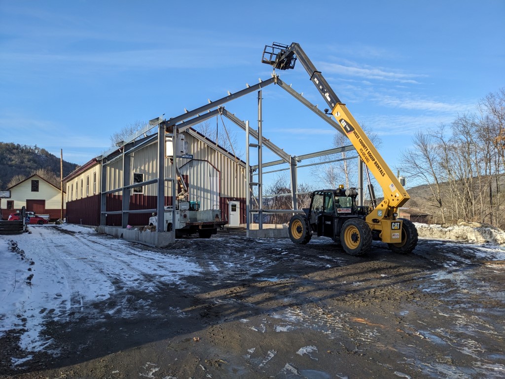 car barn progress